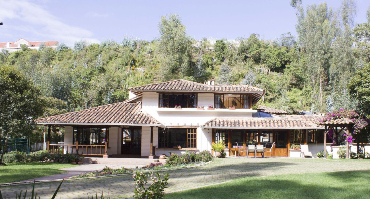 Villa Encantada front entrance after renovation